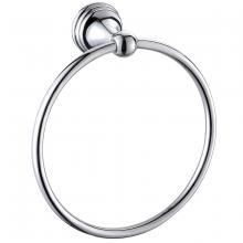 Toolway 180493 - Towel Ring Chrome 6.2in