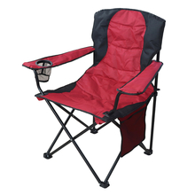 Toolway 184046 - Oversized Camping Chair With Nylon Carry Bag Red/Black