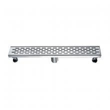 Toolway 188060 - Linear Shower Drain Grill Grid 2in 36in x 3in x 3 1/8in