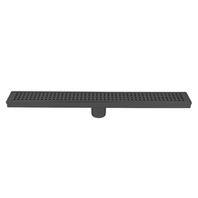 Toolway 188091 - Linear Shower Drain Slot Grid 24" x 2 3/4" x 2 3/4" Matte Black