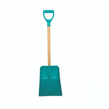 Toolway 194513 - Car Snow Shovel 10in Teal Poly Blade Ashwood D-Grip 37"