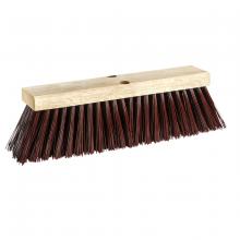 Toolway 222516 - Push Broom Head Only 16in Street/Barn Extra Coarse Fiber