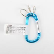 Toolway 454135 - Aluminum Carabiner 3 Ring Springlinks 3in