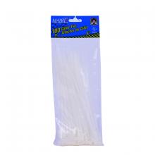 Toolway 714065 - 100PC Cable Ties 8in White