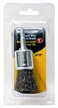 Toolway 733341 - Crimped Wire Cup End Brush 1in Shank 1/4in