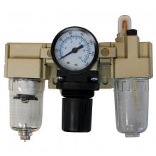 Toolway 777262 - Air Filter M Reg. & Lubricator with Gauge