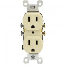 Toolway 83016138 - Duplex Recept. Ivory