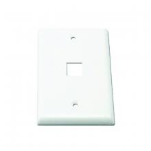 Toolway 83044621 - Wall Plate Phone Jack White