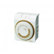 Toolway 83050000 - Indoor 24-Hour Plug-in Timer with Outlet