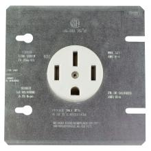 Toolway 83052062 - 1167-2Sp Dryer Receptacle with Metal Plate 30A 125/250V