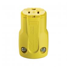 Toolway 83072285 - AH5969Y Female Quick Grip Connector 15A 125V Yellow