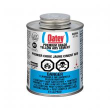 Toolway 84010044 - ABS Cement With Brush 473ml Yellow