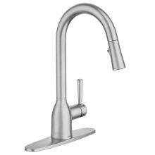 Toolway 84030910 - Adler™ Spot resist 1Hdle high arc pulldown kitchen faucet