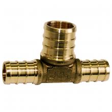 Toolway 84051117 - Pex Brass Tee ½ X ½ x ¾in