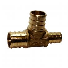 Toolway 84051121 - Pex Brass Tee ¾ X ¾ x ½in Lead Free