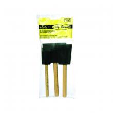 Toolway 85100008 - Jen Foam Brush / Wood Handle 4in