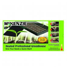 Toolway 88000657 - Mini Greenhouse Kit with Heat Mat and 72 pellets 21"x11"