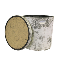 Toolway 88000757 - Surreal Cooler Birch-Look Log Design 90qt