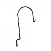 Toolway 88030109 - Deck Hanger Hook for Hanging Basket & Feeder 12in Black