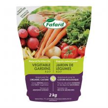 Toolway 88030273 - Fafard Natural Fertilizer for Vegetable Gardens 4-3-7  2kg