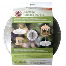 Toolway 88041003 - Universal Design Squirrel Baffle for Feeders 12 in dia. x  2.75 in