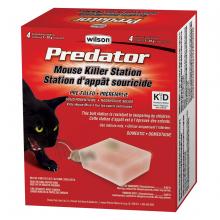 Toolway 88074107 - Predator Disposable Mouse Bait Station 80g