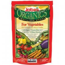 Toolway 88160288 - Vegetable Fertilizer Spikes Organic 50/Pkg OMRI 2-7-4