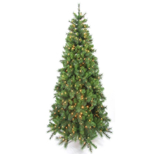 Toolway 88600053 - Hastings Slim Christmas Tree 450 Warm White LED 9'