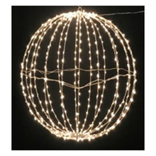 Toolway 88601044 - Hanging Twinkling Metal Sphere 1140 Warm White 31.5" diameter