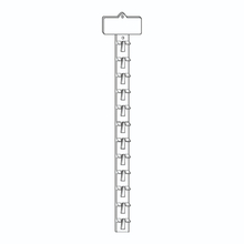 Toolway 900324 - Plastic Clip Strip For 12PC Wrap-It