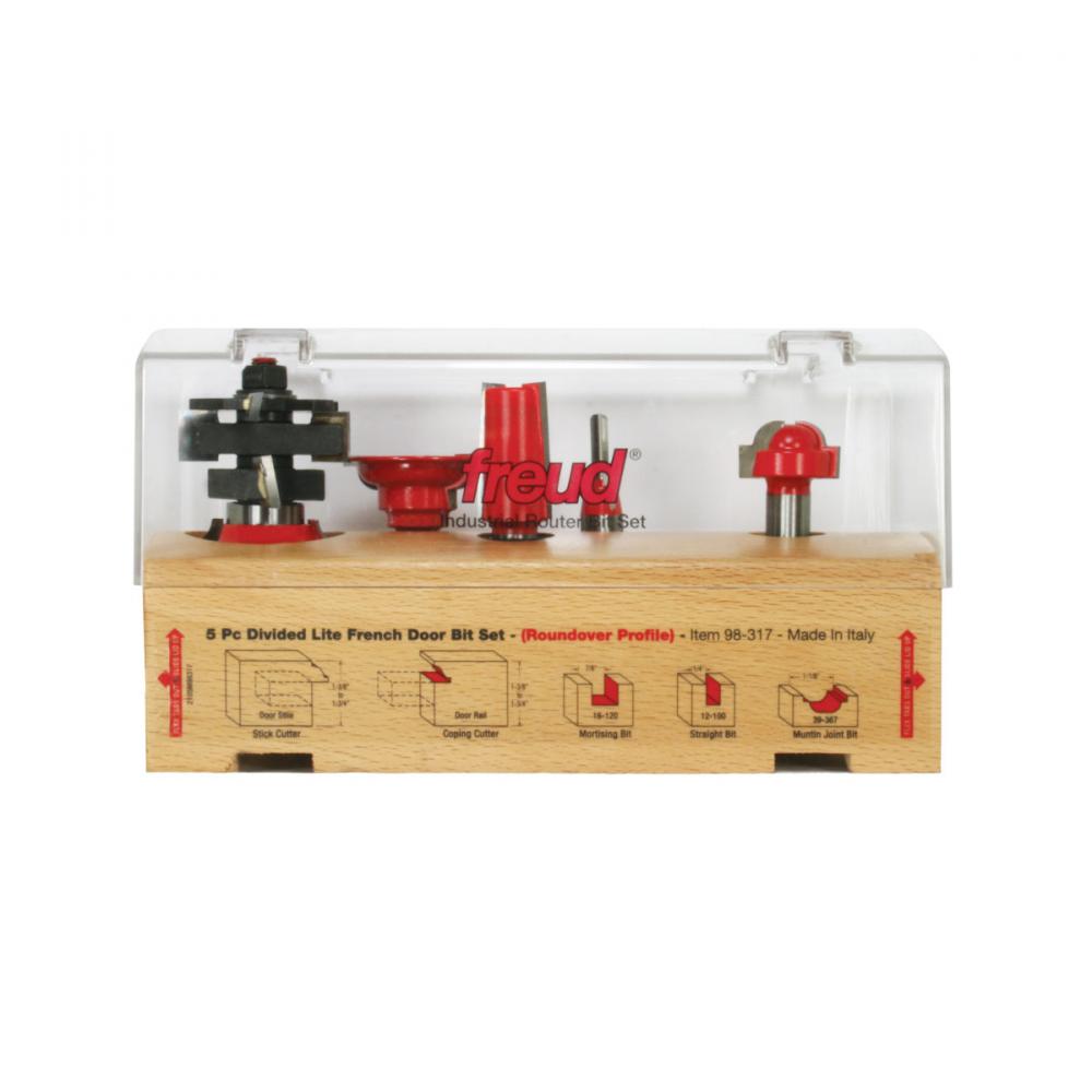 5 Piece French Door Bit Set<span class=' ItemWarning' style='display:block;'>Item is usually in stock, but we&#39;ll be in touch if there&#39;s a problem<br /></span>