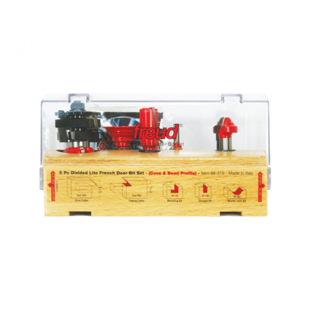 5 Piece French Door Bit Set<span class=' ItemWarning' style='display:block;'>Item is usually in stock, but we&#39;ll be in touch if there&#39;s a problem<br /></span>