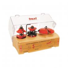 Freud 98-302 - 3 Piece Door Construction Bit Set