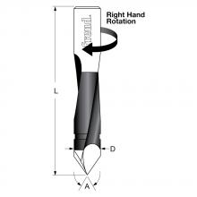 Freud TH12770R - 15 mm (Dia.) Through Hole Bit