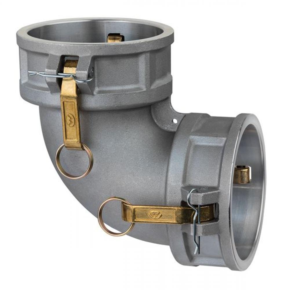Aluminum Elbow Coupler x Coupler 90 Degree<span class=' ItemWarning' style='display:block;'>Item is usually in stock, but we&#39;ll be in touch if there&#39;s a problem<br /></span>