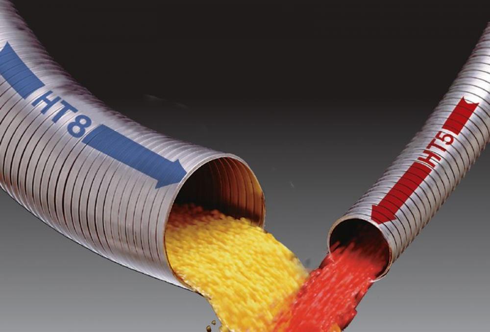 HTSS5180 Series Stainless Steel Interlocked Smooth Bore Hose with Stainless steel Liner<span class=' ItemWarning' style='display:block;'>Item is usually in stock, but we&#39;ll be in touch if there&#39;s a problem<br /></span>