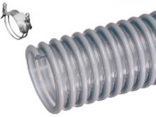 Kuri Tec W250X100 - Wâ„¢ Series Heavy Duty PVC Liquid Suction Hose