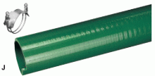 Kuri Tec J600X100 - Jâ„¢ Series Standard Duty PVC Suction Hose