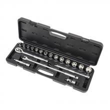 ITC 020133 - Socket Set - SAE - 1/2" Drive - 20 PC