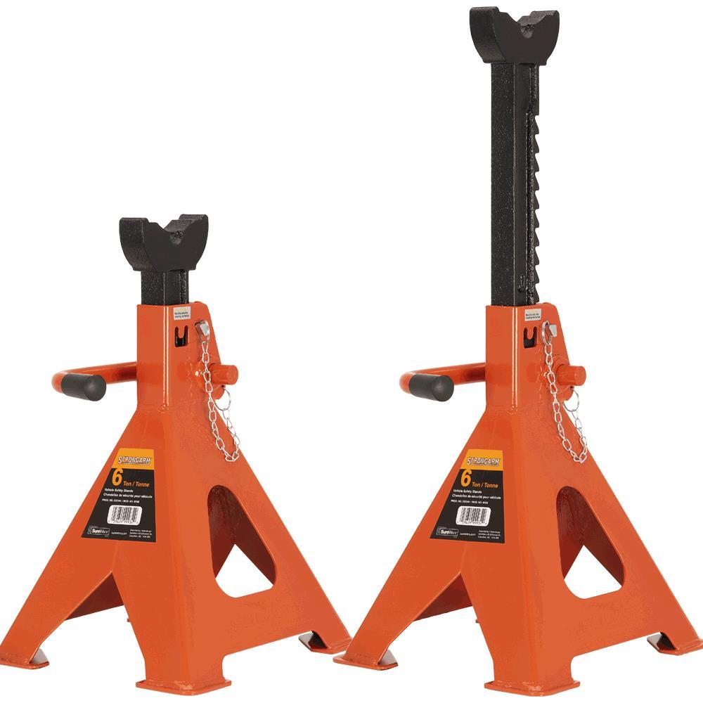 Jack Stands - Ratchet Style<span class=' ItemWarning' style='display:block;'>Item is usually in stock, but we&#39;ll be in touch if there&#39;s a problem<br /></span>