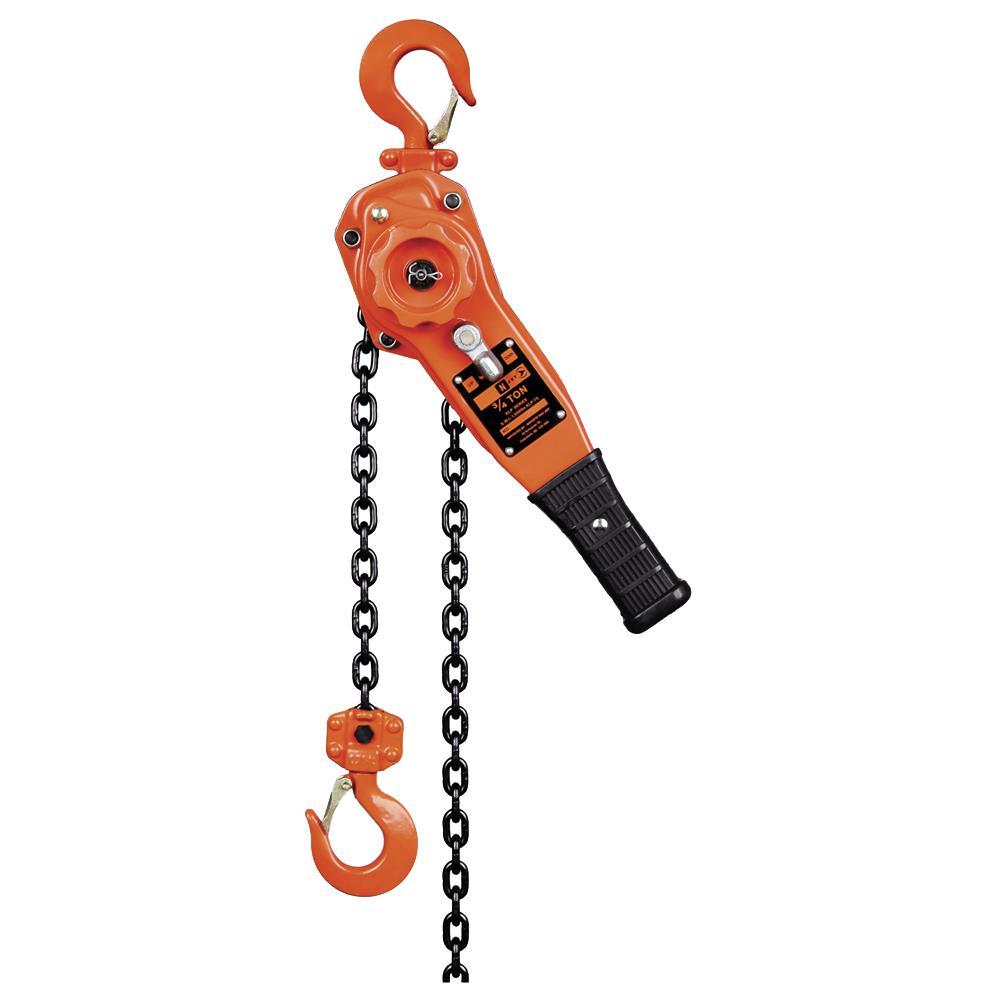 3/4-Ton KLP Series Heavy-Duty Lever Chain Hoist with Overload Protection - 5&#39; Lift<span class=' ItemWarning' style='display:block;'>Item is usually in stock, but we&#39;ll be in touch if there&#39;s a problem<br /></span>