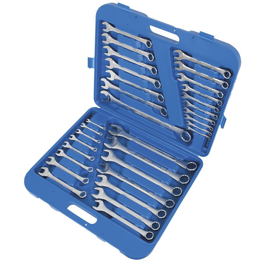 32-PC SAE/Metric Raised Panel Combination Wrench Set<span class=' ItemWarning' style='display:block;'>Item is usually in stock, but we&#39;ll be in touch if there&#39;s a problem<br /></span>