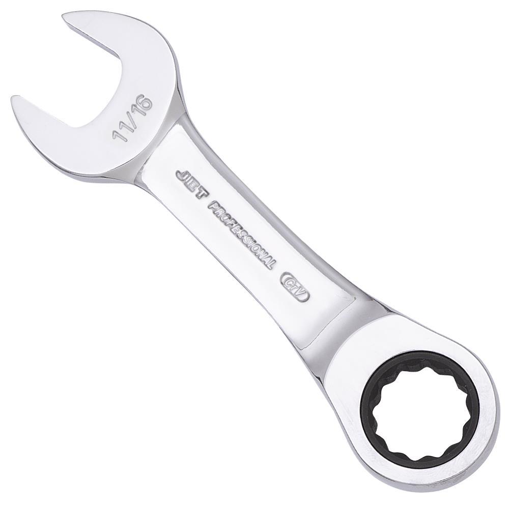 Stubby Ratcheting Combination Wrench - 11/16â<span class=' ItemWarning' style='display:block;'>Item is usually in stock, but we&#39;ll be in touch if there&#39;s a problem<br /></span>