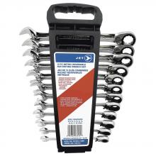 Jet - CA 700372 - 12-PC Long Pattern Metric Reversible Ratcheting Combination Wrench Set