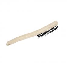 Jet - CA 551102 - Carbon Steel Hand Wire Scratch Brush - 4 Row - Long Handle