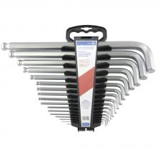 Jet - CA 775186 - Jumbo Extra-Long Ball Nose Hex Key Set - Metric - 17 pcs