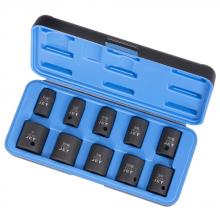 Jet - CA 610302 - 10-PC 1/2" DR SAE Impact Socket Set - 6 pt