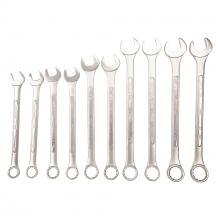 Jet - CA 700128 - Jumbo Raised Panel Combination Wrench Set - SAE - 10 pc