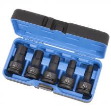 Jet - CA 610421 - 3/4" DR Metric Impact Hex Bit Socket Set - 5 pcs