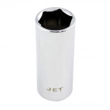 Jet - CA 671709 - 3/8" DR x 9mm Deep Chrome Socket - 6 Point
